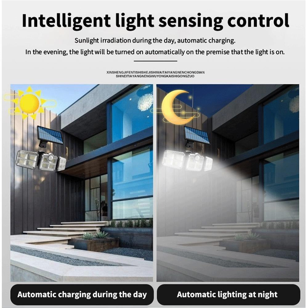 18W Solar Motion Sensor LED Wall Light.
