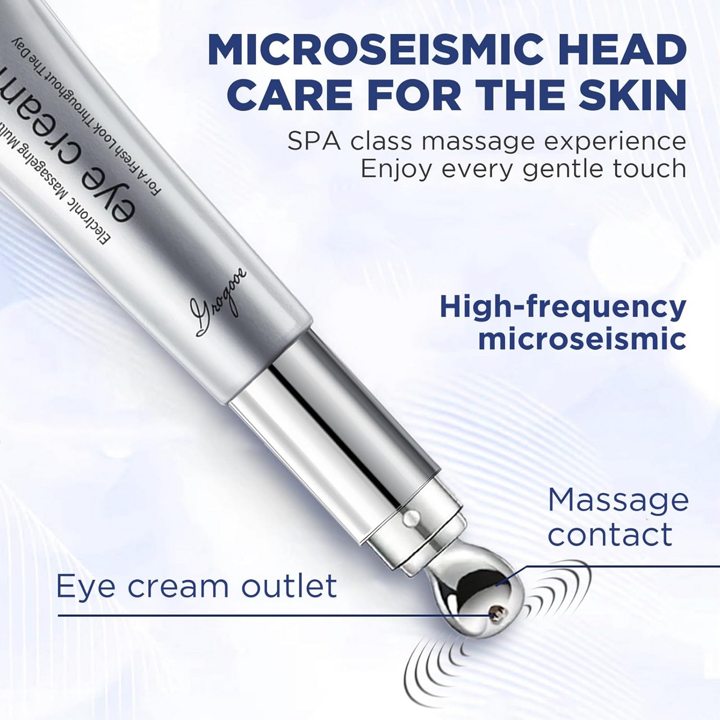 Organic Electronic Massage Eye Cream – Anti-Aging, Wrinkle Repair & Dark Circle Treatment