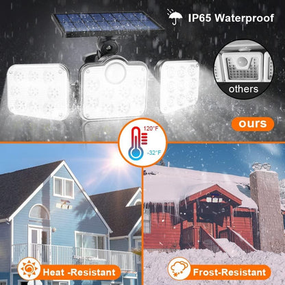 18W Solar Motion Sensor LED Wall Light.