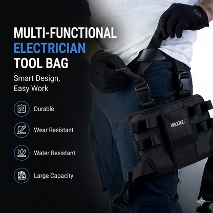Multi-Functional Electrician Tool Bag – Portable Oxford Cloth Repair & Tool Storage Organizer